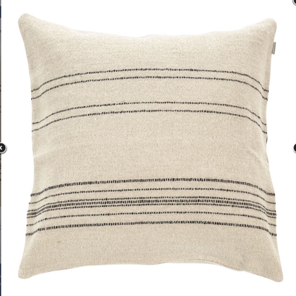 Libeco Linen The Moroccan Stripe Pillow Cover NWT